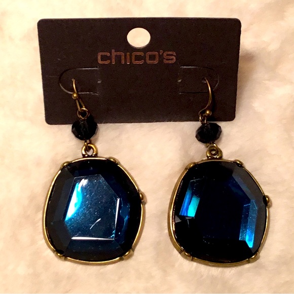 Chico’s Earrings and ViVI Hinged Bangle Bracelet - Picture 5 of 9